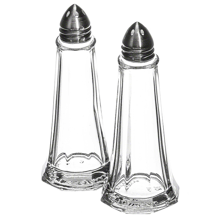 Squirt salt and pepper shakers
