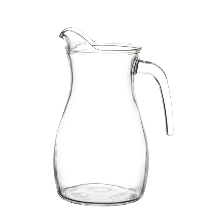 glass water pitcher with fruit infuser