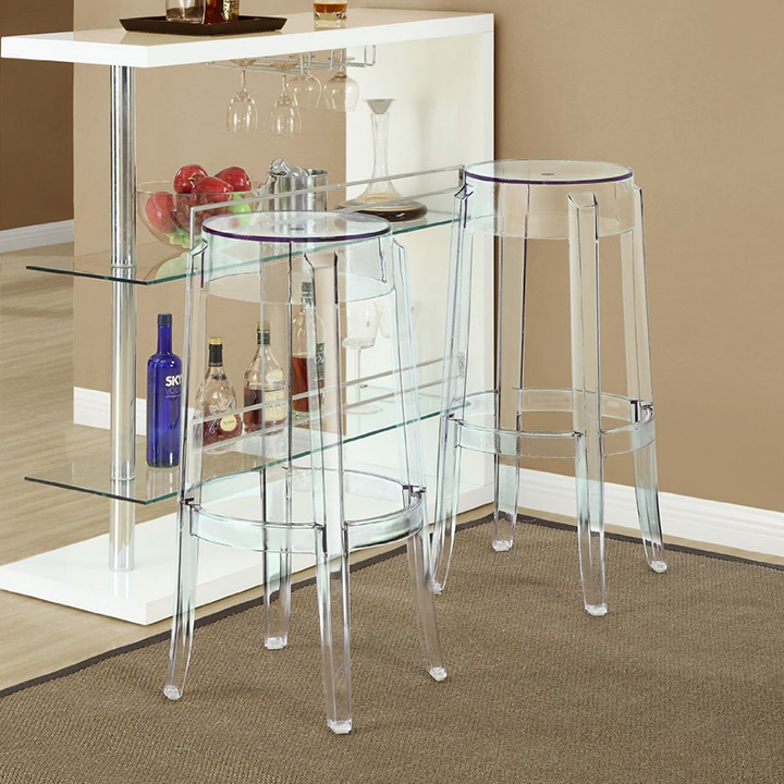 Kartell Ghost Bar Stool for Rent in NYC | PartyRentals.US