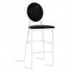 Louis XV Stool Black