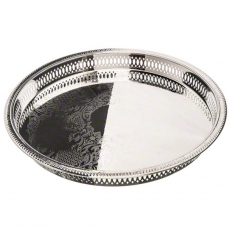 Silver Gallery Tray for Rent