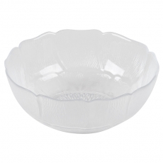 Glass Fleur Bowl for Rent