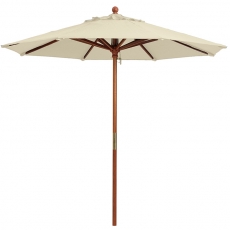 Khaki Market Umbrella for Rent