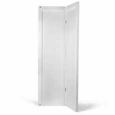 White Wood Folding Divider Screen for Rent