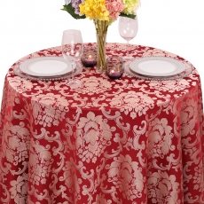 Damask Beethoven Tablecloth for Rent