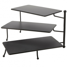 Black Foldable 17" (3 Tier) for Rent