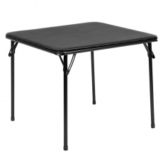 Children's Folding Square Table 24" - Black for Rent