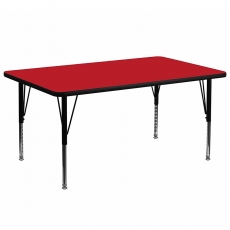 Children's Table 6' x 30" - Adjustable Legs for Rent