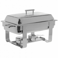 Hammered Chafer Rectangle - 8 qt for Rent