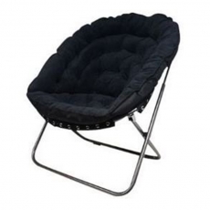 Oversized Moon Chair Black for Rent