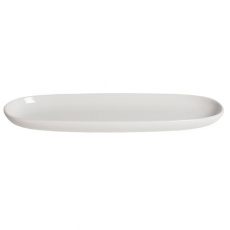 Porcelain Narrow Oval Platter for Rent