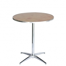 Round Cocktail Table - 30" H for Rent