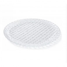 Basketweave Glass Dinnerware for Rent