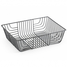 Black Iron Square Basket 12″ x 9″ for Rent
