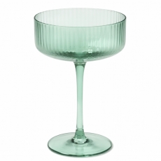 Malibu Ribbed Coupe Champagne - 10 oz for Rent