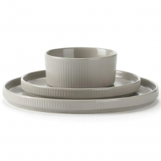 Grove Charcoal Dinnerware for Rent