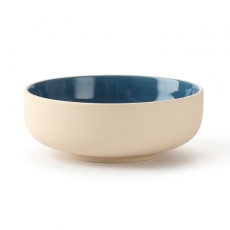 Meadow Blue Ivory Bowl - 27 oz for Rent