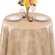 Art Deco Dot Art Tablecloth for Rent