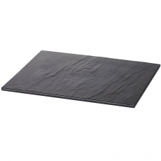 Rectangular Black Slate Tray for Rent