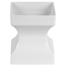 White Column Riser for Rent