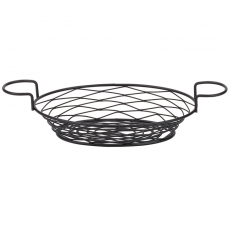 Wrought Iron Oval Basket w/ Ramekin Holder for Rent