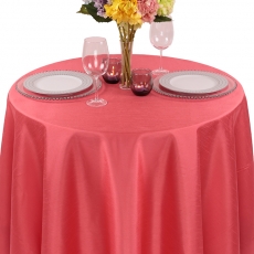 Faux Dupioni Tablecloth for Rent