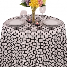 Geometric Prints Liberty Square Tablecloth for Rent