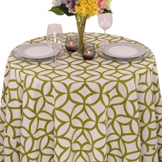 Geometric Prints Retro Cirque Tablecloth for Rent