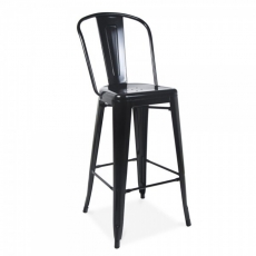 Black Tolix Bar Stool for Rent