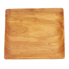 Acacia Wood Square Platter for Rent