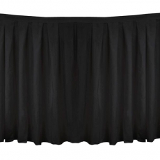 Polyester Polyester Solid Table Skirt for Rent