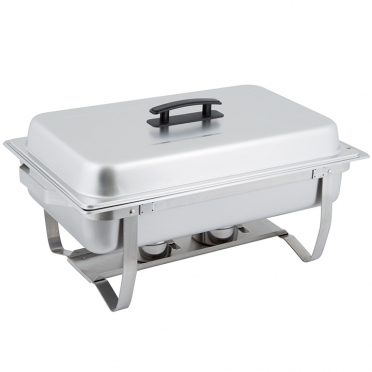 8 qt Rectangle Stainless Chafer for Rent