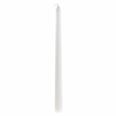 White Taper Candle for Rent