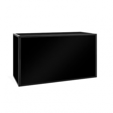 Avenue Powder Black Frame - Black Bar 6′ for Rent