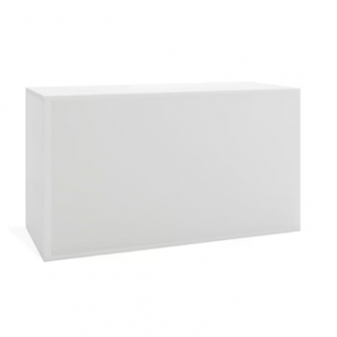 Avenue Powder White Frame - White Bar 6′ for Rent