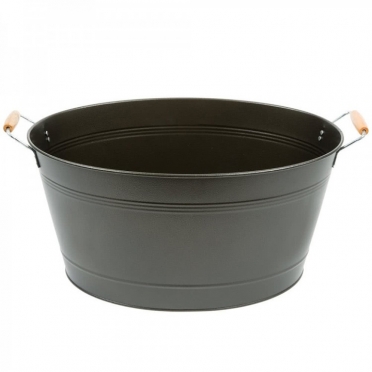 Black Oval Tub for Rent