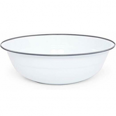 Enamel Footed China Bowl for Rent