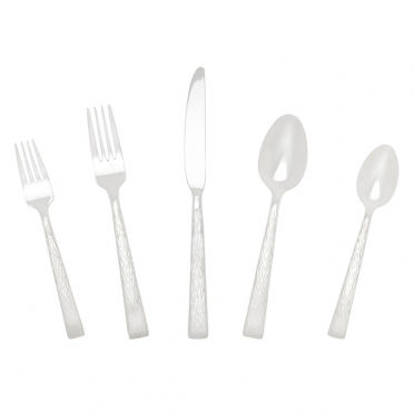 Silver Mali Collection Flatware for Rent