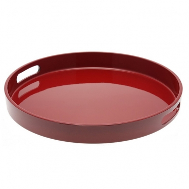 Lacquer Round Tray for Rent