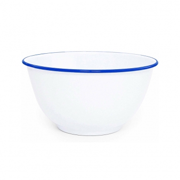 Small Enamel Footed China Bowl for Rent