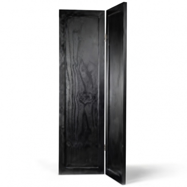 Black Folding Divider Screen (2 panel) for Rent