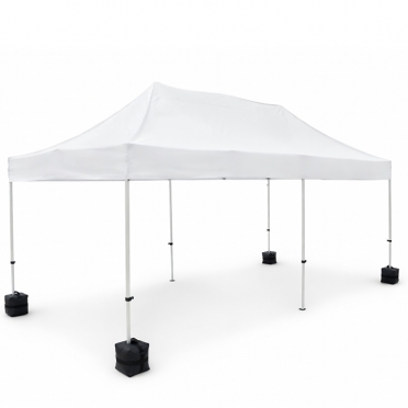 Commercial Pop Up Tent 10′ X 20′ - (w/ 4 Weights) for Rent