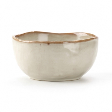 Drift Stone Brown Rim Bowl 30 oz for Rent