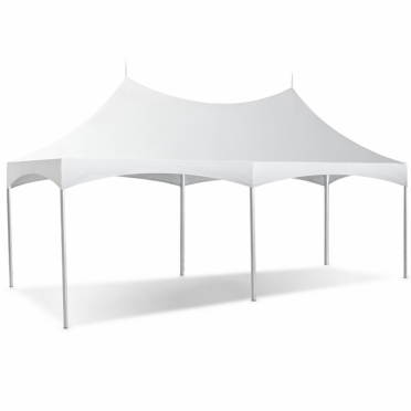 High Peak Frame Tent White Top - 10′ x 20′ for Rent