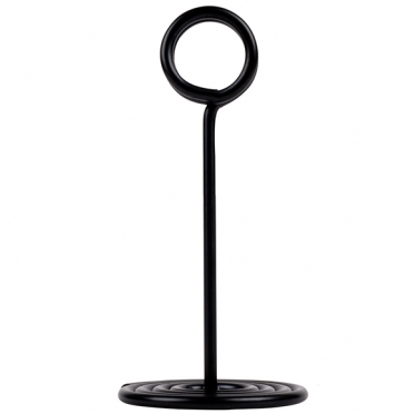 Black Swirl Number Stand for Rent