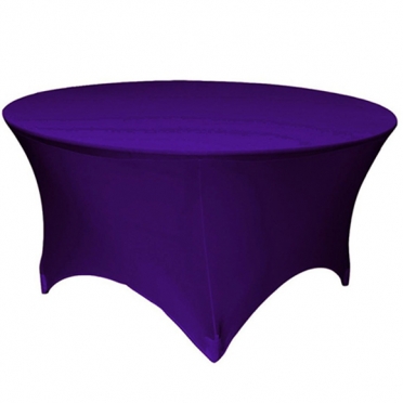 Round Table Spandex Linen for Rent