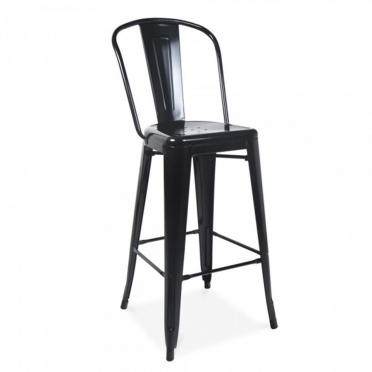 Black Tolix Bar Stool for Rent