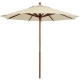 Khaki Market Umbrella for Rent