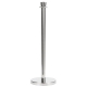 Silver Stanchion Pole for Rent