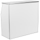 White Laminate Bar w/ Aluminum Trim for Rent